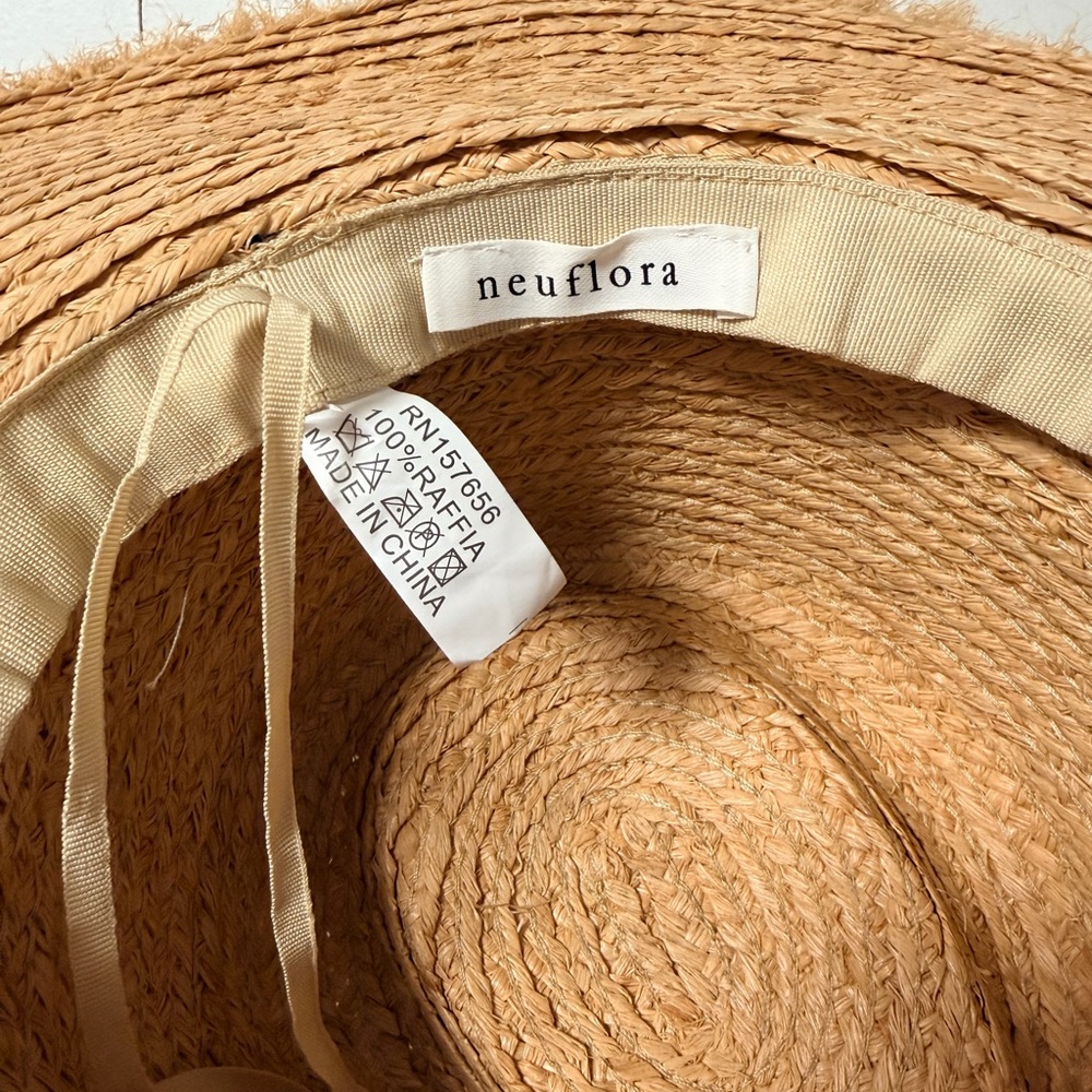 Stylish Tan Straw Hat for Women - Picture 4 of 4